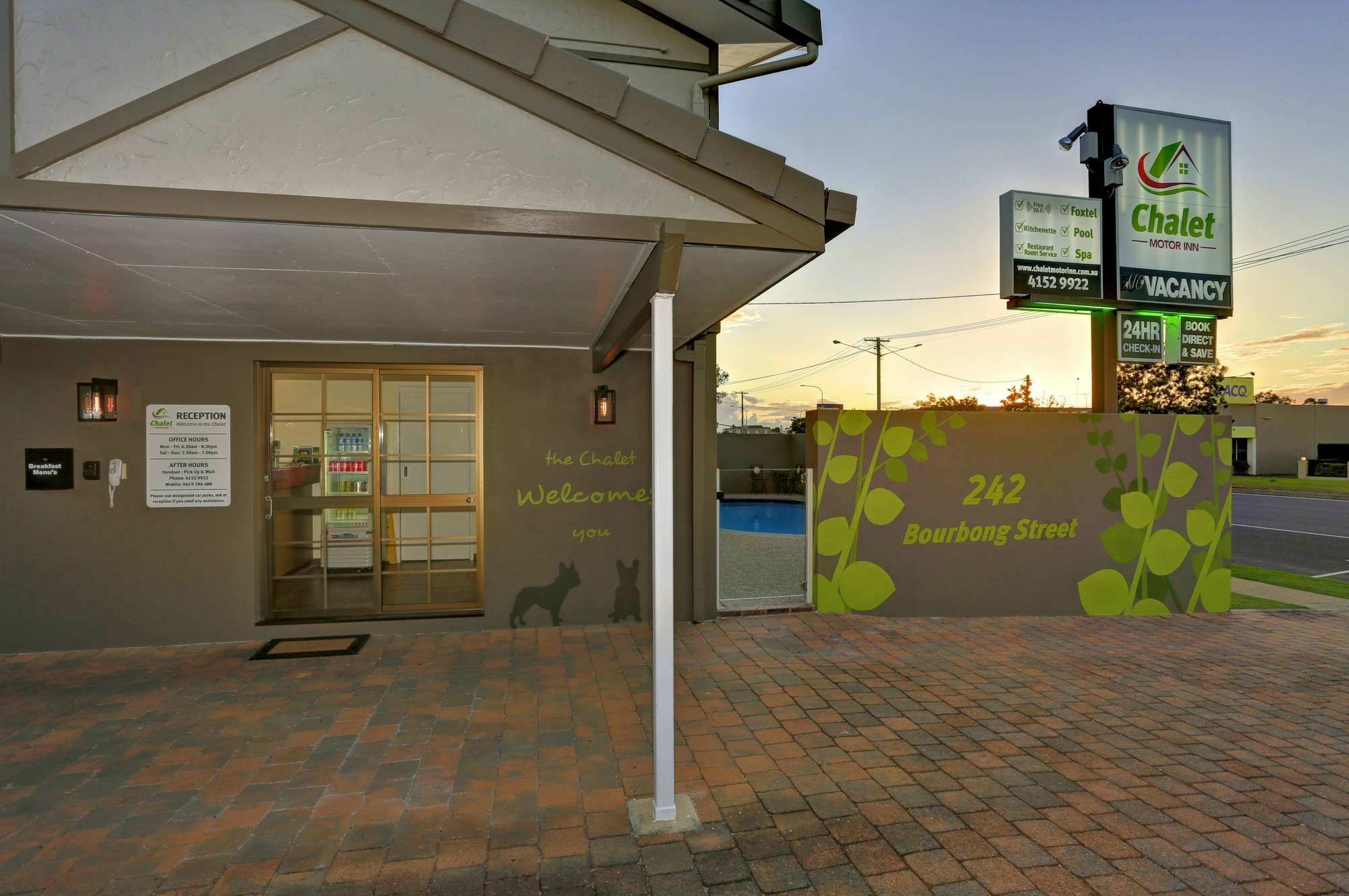 Chalet Motor Inn Bundaberg Dış mekan fotoğraf