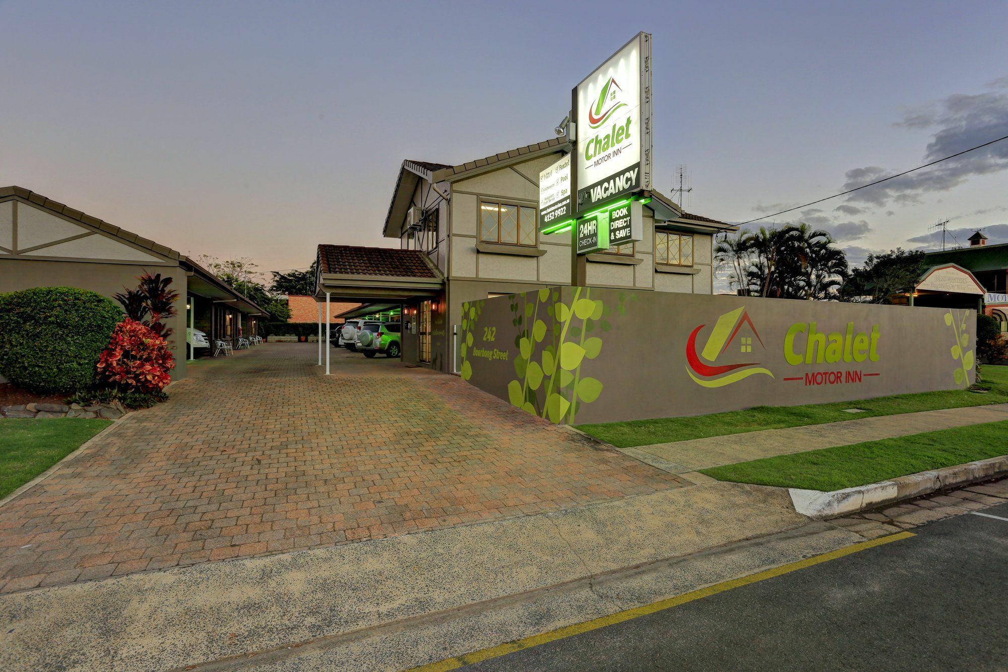 Chalet Motor Inn Bundaberg Dış mekan fotoğraf